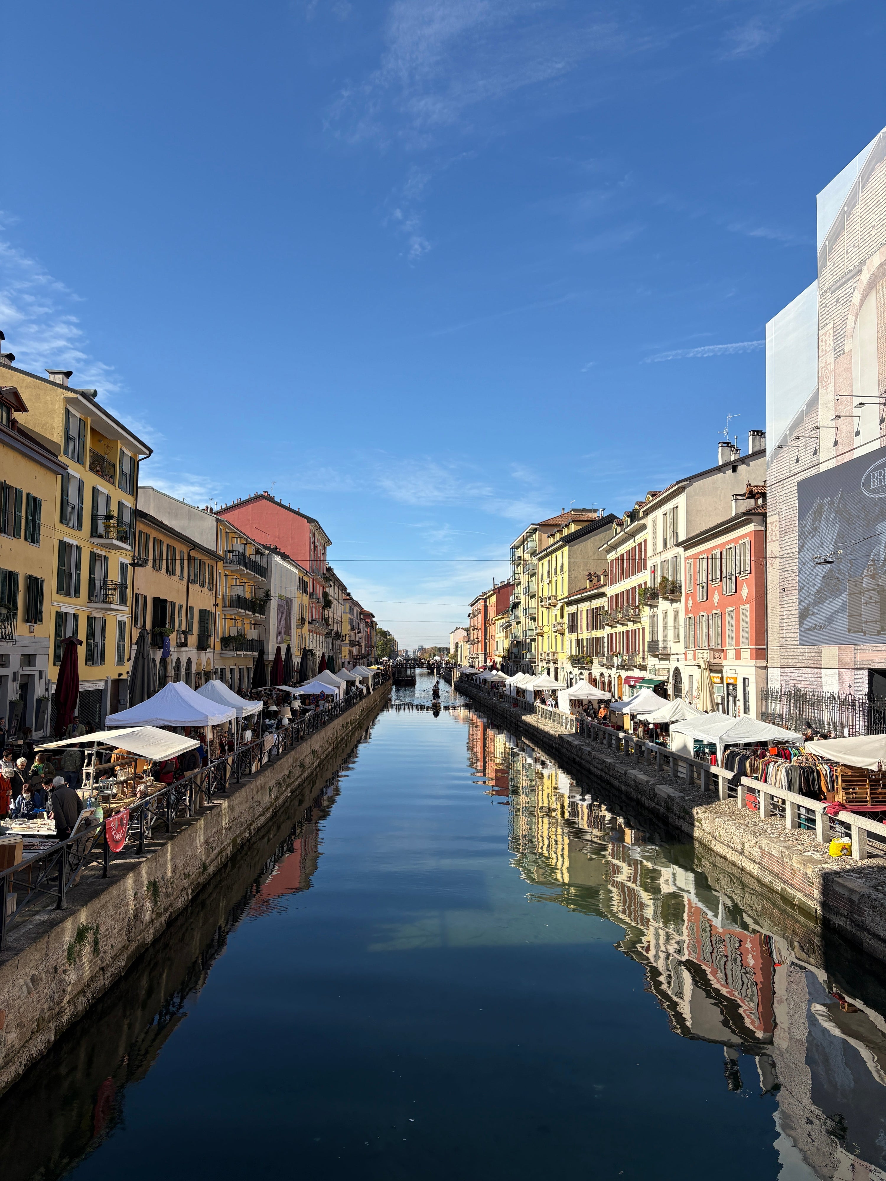The Navigli Antique Market, Milan