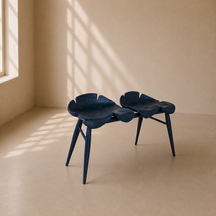 2-Bloom Bench by Luke Crouch Studio