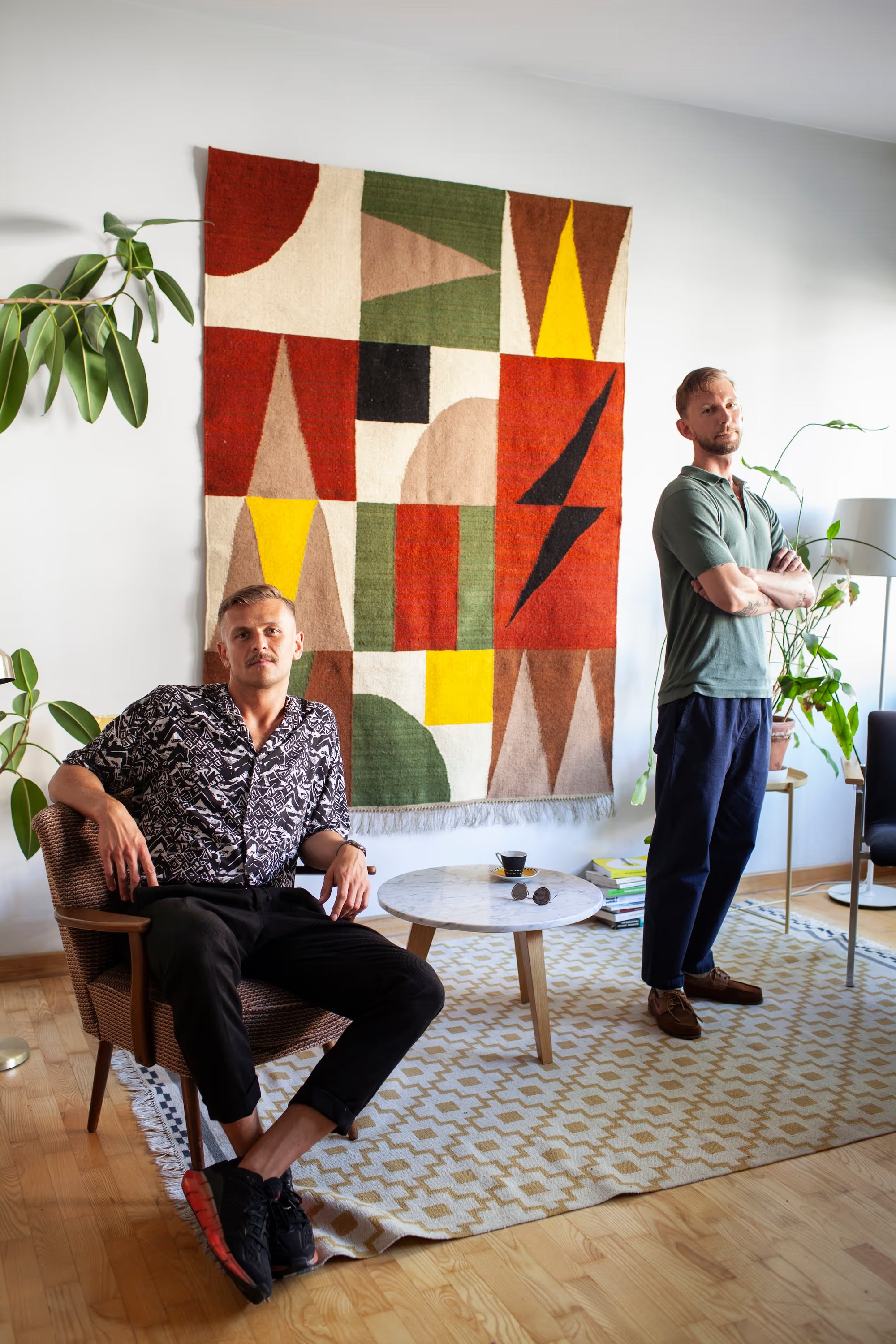 Signs Kilim by Piotr Niklas