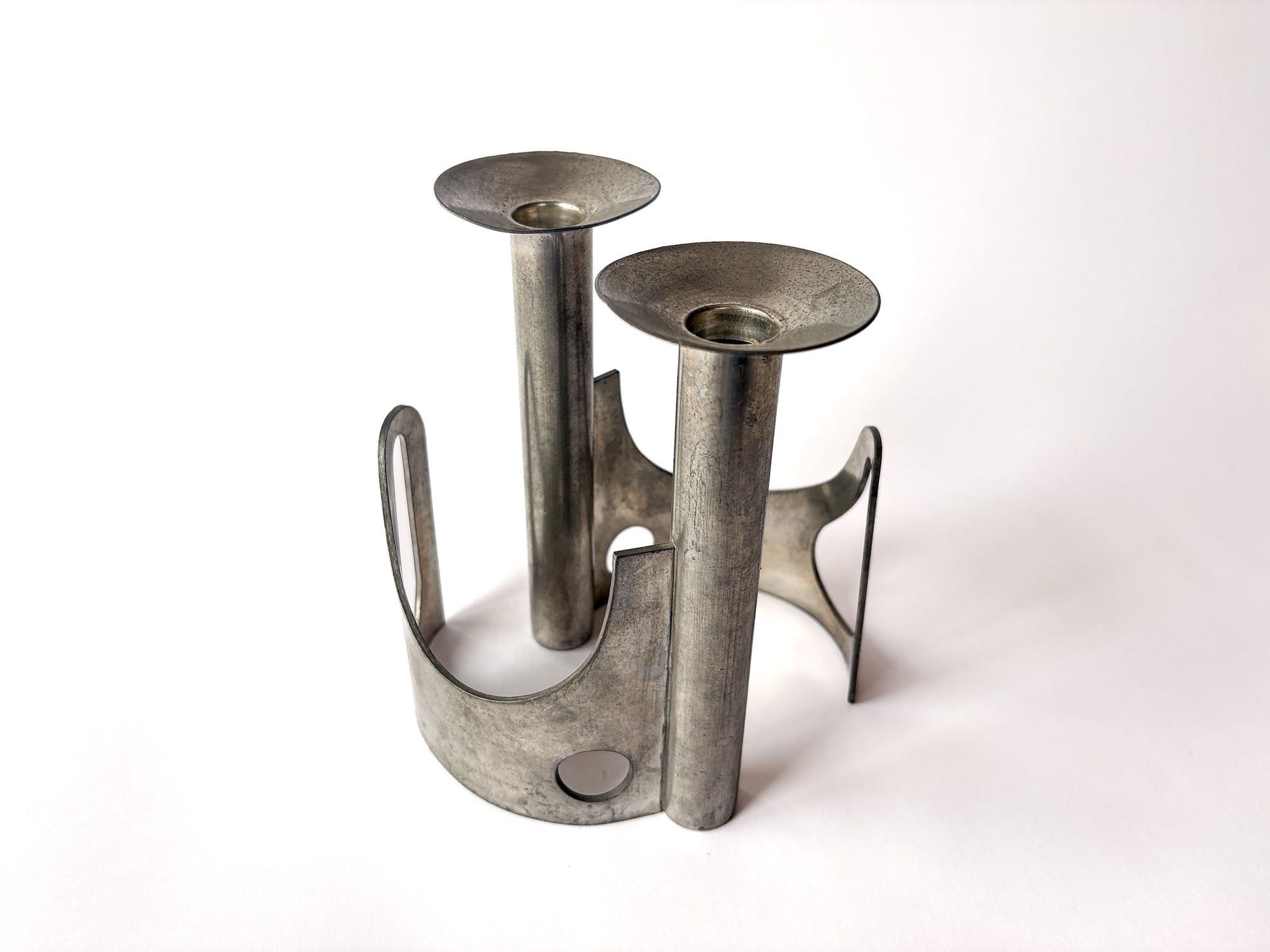 Brutalist Candleholder Set