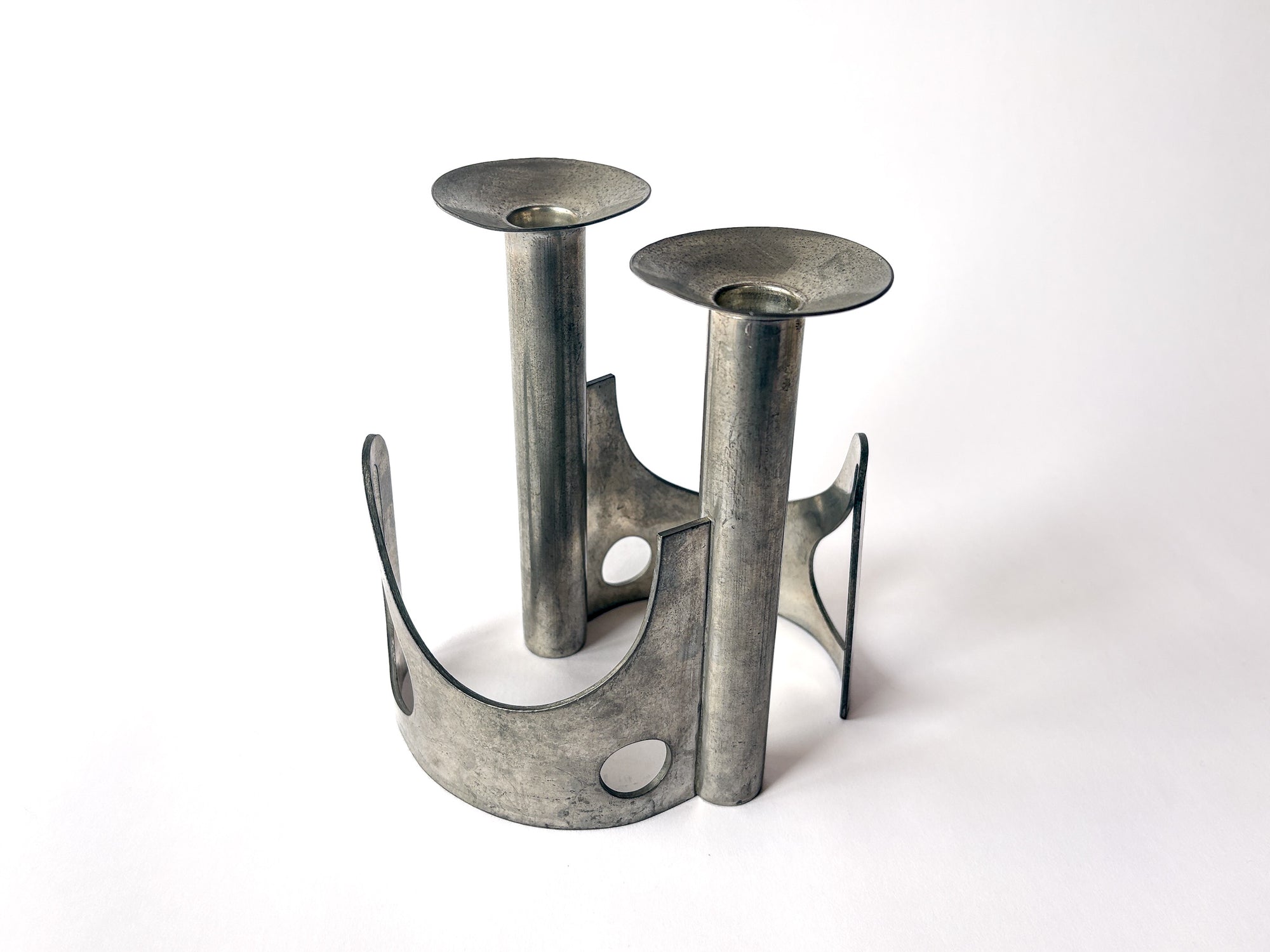 Brutalist Candleholder Set