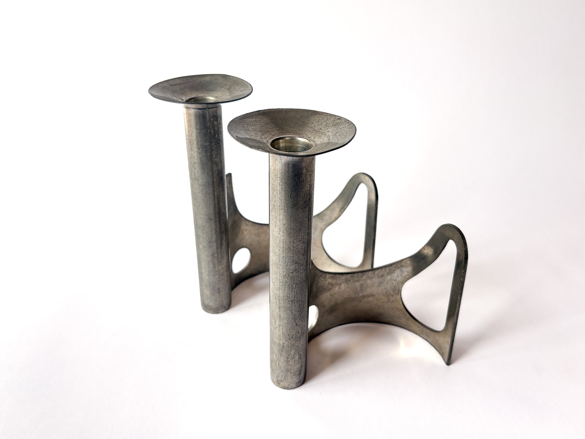 Brutalist Candleholder Set