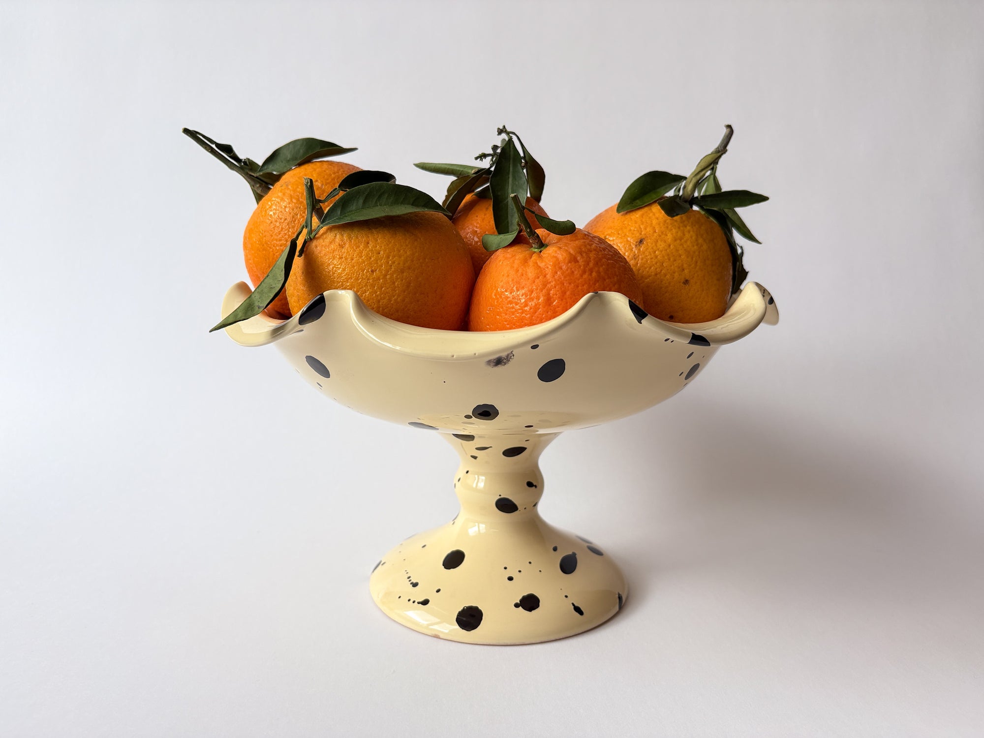 Curvy Pedestal Bowl by Ivo Angel