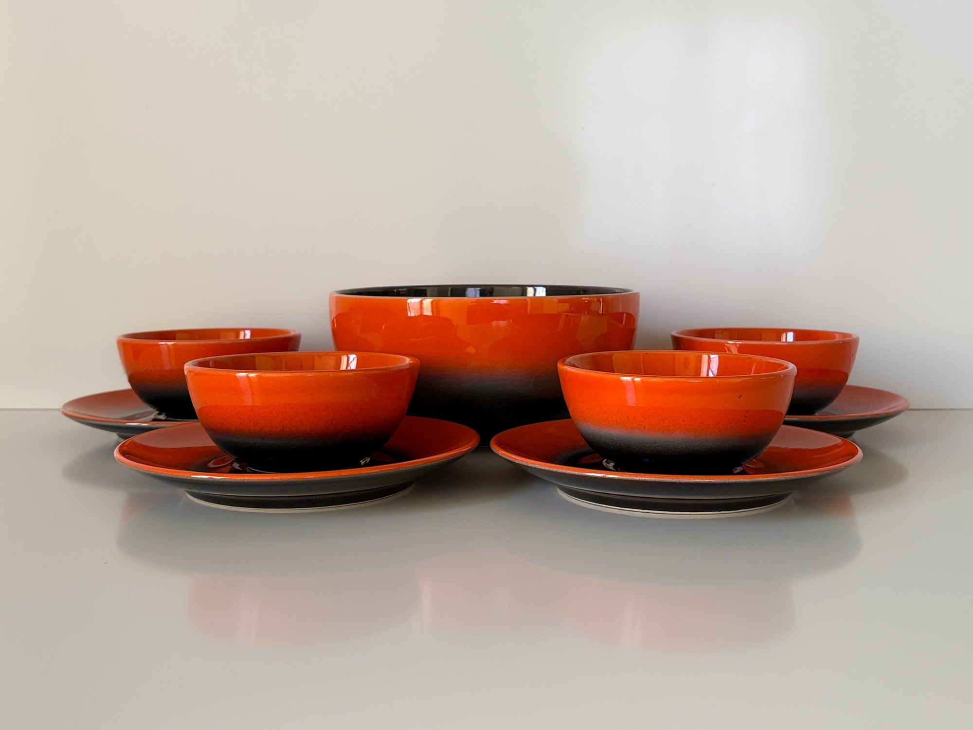 Ceramic Fruit Salad Set by SIC