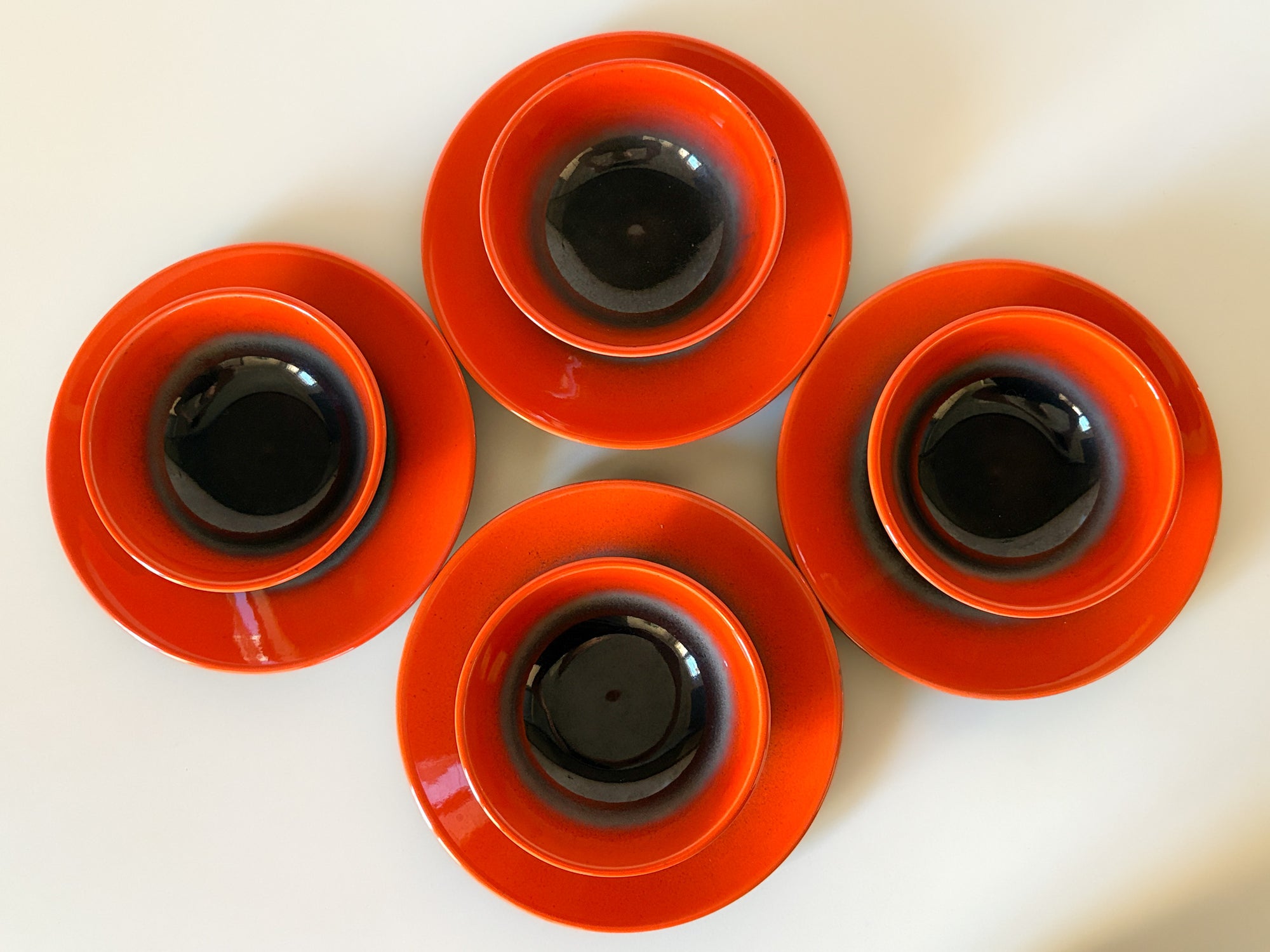 Ceramic Fruit Salad Set by SIC