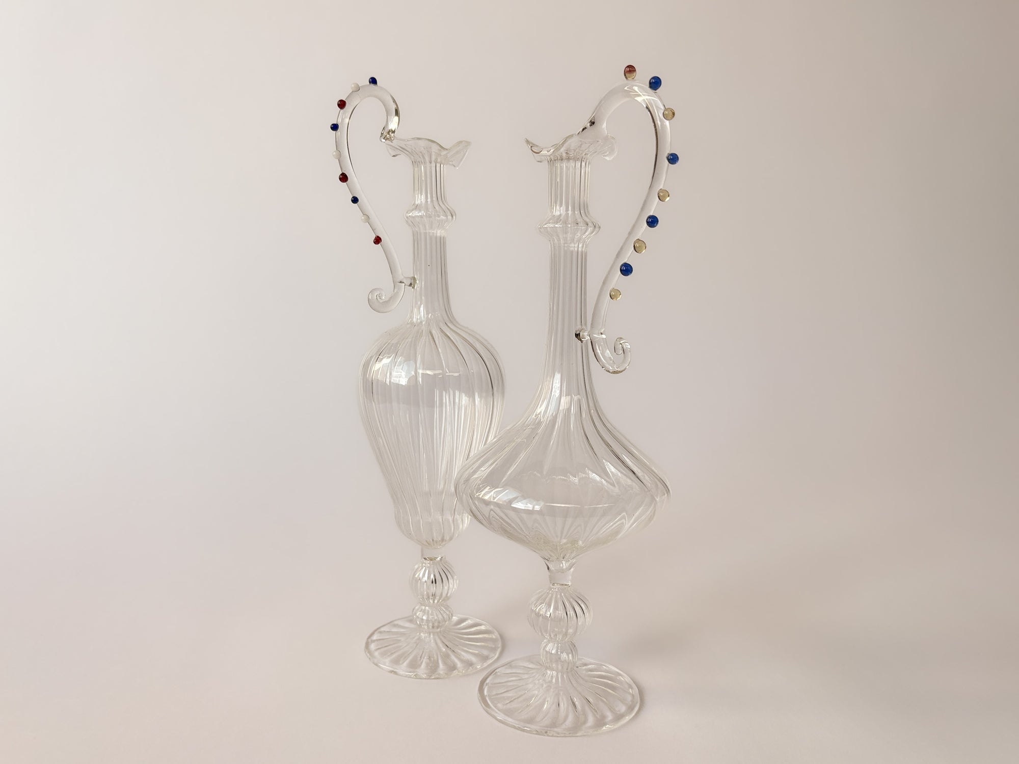 Glass Carafe Set from Murano