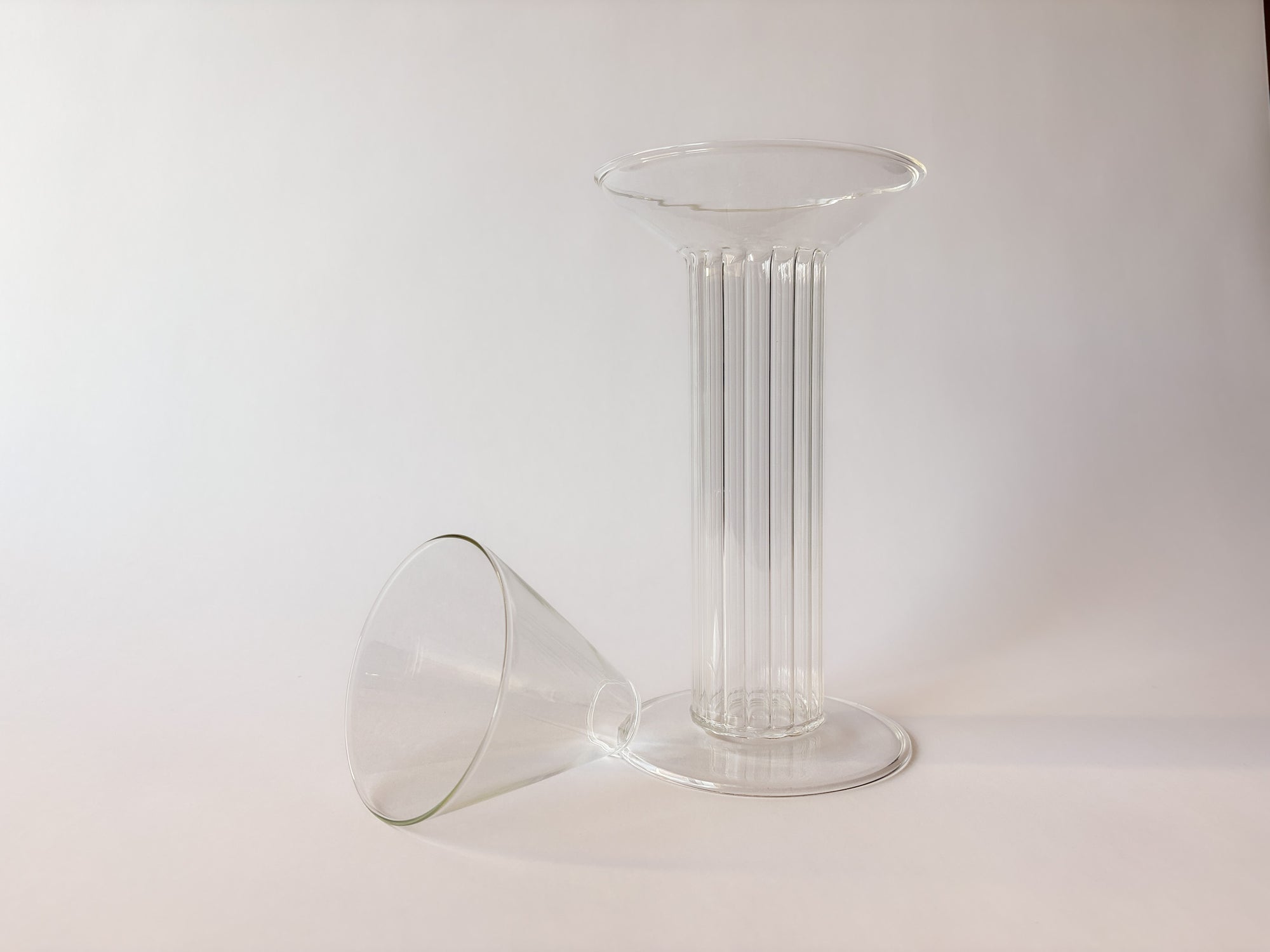 Narciso Glass Vase by Chiara Andreatti for Ichendorf Milano
