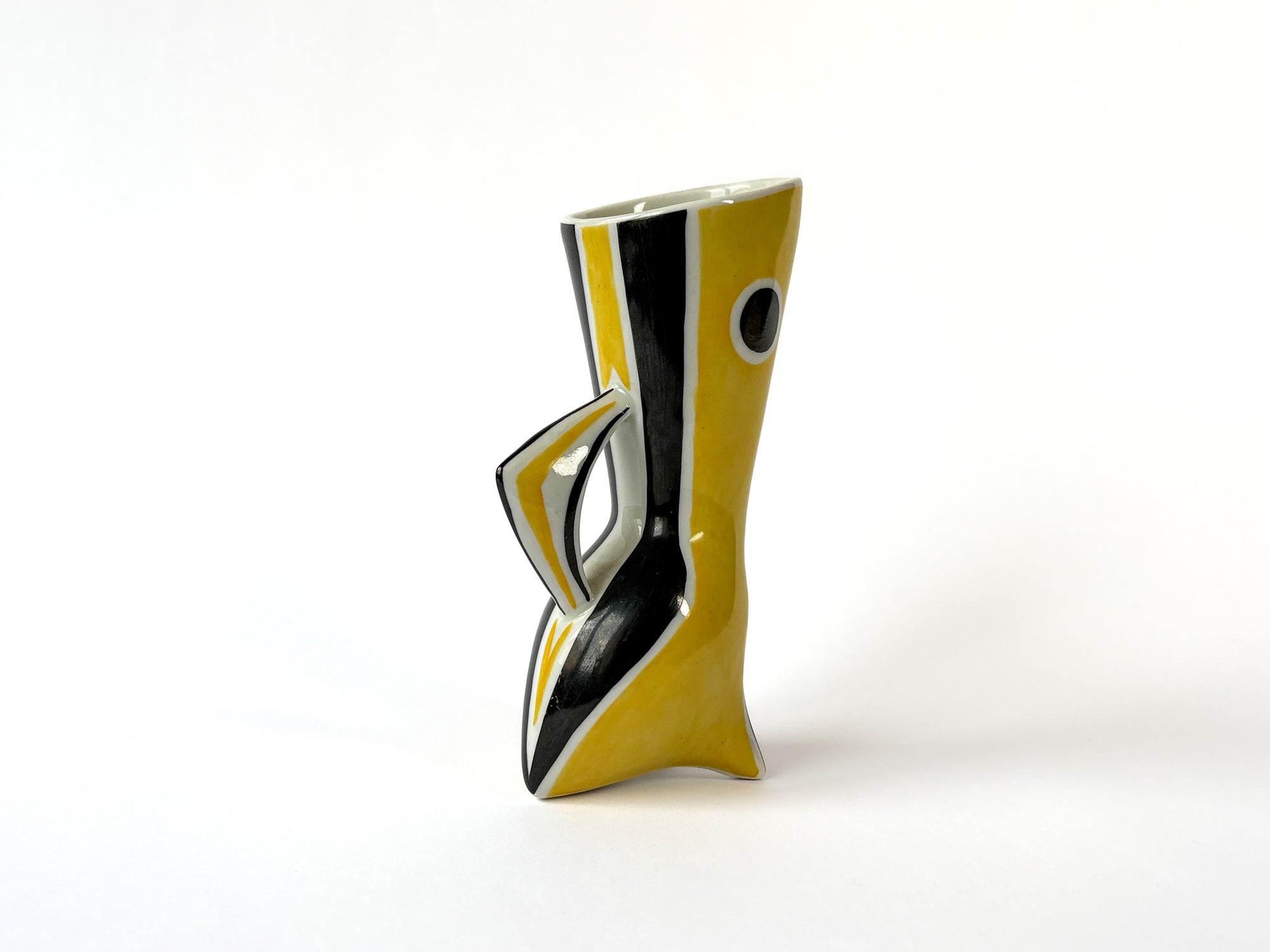 Ceramic Vase by János Török for Zsolnay