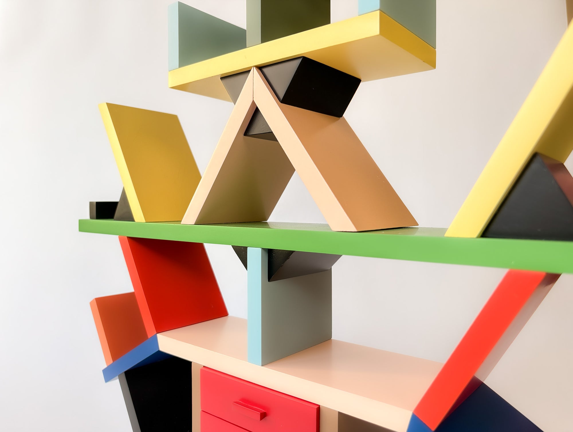 Carlton Bookcase Mini by Ettore Sottsass for Memphis Milano